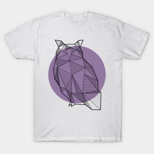 Owl - Geometric Animals T-Shirt